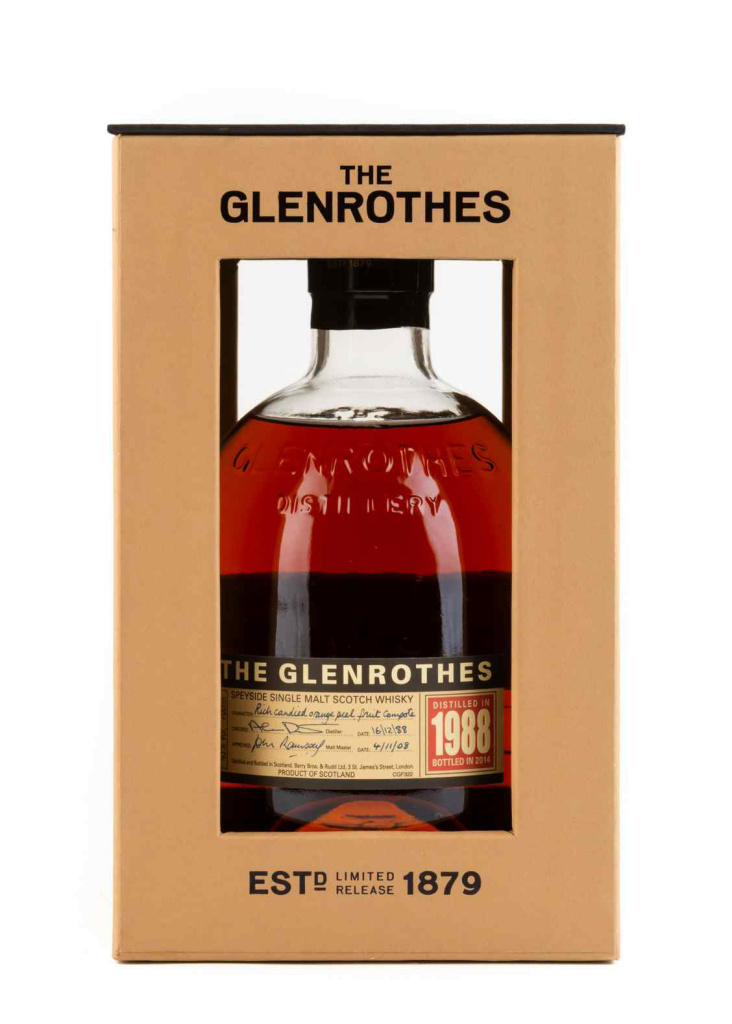 Виски Glenrothes Single Speyside Malt 1988