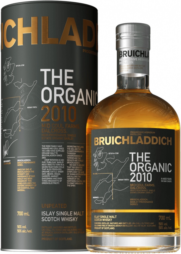 Виски Bruichladdich Organic 2010