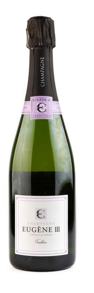 Игристое вино Eugene III Tradition Brut Champagne АOC Coopérative Vinicole de la Région de Baroville