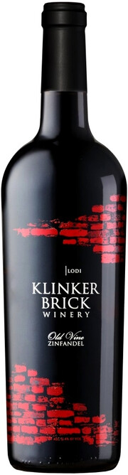 Вино Old Vine Zinfandel, Klinker Brick